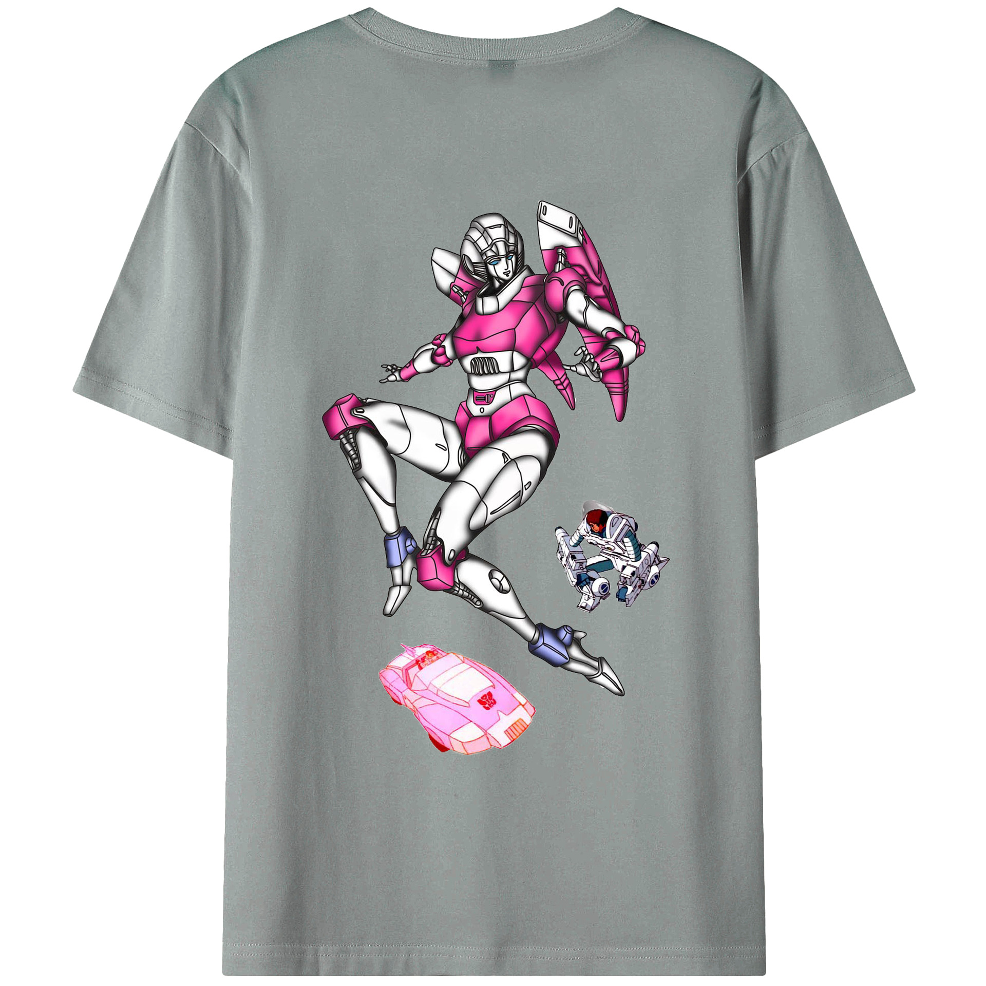 （画像用）  綿100％ メンズ半袖Tシャツ（バックプリント） 通気性